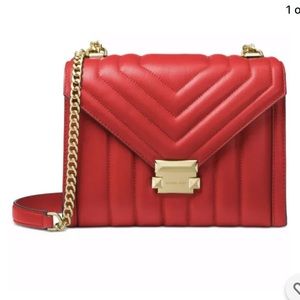 Michael Kors Whitney Quilted Leather Shoulder Bag